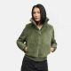 Navahoo Teddyzone Damen Winter Steppjacke gefüttert Olive Leaf-Größe XS - Gr. 34