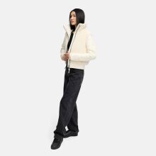 Navahoo Teddyzone Damen Winter Steppjacke gef&uuml;ttert Offwhite-Gr&ouml;&szlig;e M - Gr. 38