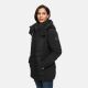 Marikoo Tivaa Damen Herbst Winter Steppjacke Schwarz-Größe XS - Gr. 34