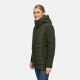 Marikoo Tivaa Damen Herbst Winter Steppjacke Dark Olive-Größe XS - Gr. 34