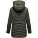 Marikoo Tivaa Damen Herbst Winter Steppjacke Dark Olive-Größe XS - Gr. 34