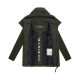 Marikoo Tivaa Damen Herbst Winter Steppjacke Dark Olive-Größe XS - Gr. 34