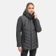 Marikoo Tivaa Damen Herbst Winter Steppjacke Anthrazit-Größe XS - Gr. 34