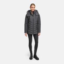 Marikoo Tivaa Damen Herbst Winter Steppjacke Anthrazit-Gr&ouml;&szlig;e S - Gr. 36