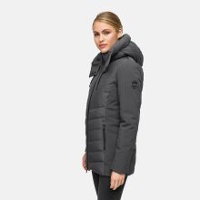 Marikoo Tivaa Damen Herbst Winter Steppjacke Anthrazit-Gr&ouml;&szlig;e S - Gr. 36
