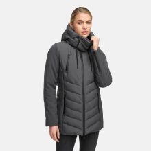 Marikoo Tivaa Damen Herbst Winter Steppjacke Anthrazit-Gr&ouml;&szlig;e XXL - Gr. 44