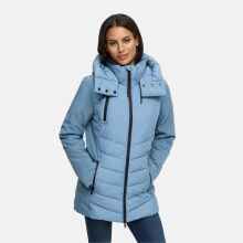 Marikoo Tivaa Damen Herbst Winter Steppjacke Powder Blue-Gr&ouml;&szlig;e S - Gr. 36
