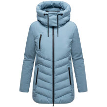 Marikoo Tivaa Damen Herbst Winter Steppjacke Powder Blue-Gr&ouml;&szlig;e M - Gr. 38