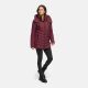 Marikoo Tivaa Damen Herbst Winter Steppjacke Wine-Größe XS - Gr. 34