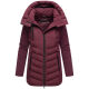 Marikoo Tivaa Damen Herbst Winter Steppjacke Wine-Größe XS - Gr. 34