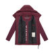 Marikoo Tivaa Damen Herbst Winter Steppjacke Wine-Größe XS - Gr. 34
