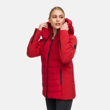 Marikoo Tivaa Damen Herbst Winter Steppjacke Deep Red-Gr&ouml;&szlig;e M - Gr. 38