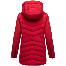 Marikoo Tivaa Damen Herbst Winter Steppjacke Deep Red-Gr&ouml;&szlig;e M - Gr. 38