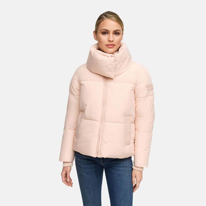Navahoo Traumelfe Damen Herbst Winter Jacke kurz Cream-Gr&ouml;&szlig;e S - Gr. 36
