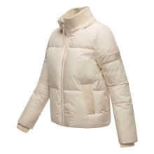 Navahoo Traumelfe Damen Herbst Winter Jacke kurz Cream-Gr&ouml;&szlig;e S - Gr. 36