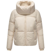 Navahoo Traumelfe Damen Herbst Winter Jacke kurz Cream-Gr&ouml;&szlig;e M - Gr. 38