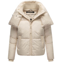 Navahoo Traumelfe Damen Herbst Winter Jacke kurz Cream-Gr&ouml;&szlig;e L - Gr. 40