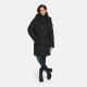 Marikoo Virenaa Damen Winter Steppjacke halblang Schwarz Größe M - Gr. 38