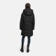 Marikoo Virenaa Damen Winter Steppjacke halblang Schwarz Größe M - Gr. 38