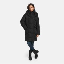 Marikoo Virenaa Damen Winter Steppjacke halblang Schwarz Größe L - Gr. 40