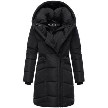 Marikoo Virenaa Damen Winter Steppjacke halblang Schwarz Größe L - Gr. 40