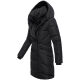 Marikoo Virenaa Damen Winter Steppjacke halblang Schwarz Größe L - Gr. 40