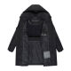 Marikoo Virenaa Damen Winter Steppjacke halblang Schwarz Größe L - Gr. 40