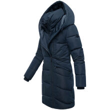 Marikoo Virenaa Damen Winter Steppjacke halblang Navy Gr&ouml;&szlig;e M - Gr. 38