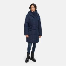 Marikoo Virenaa Damen Winter Steppjacke halblang Navy Gr&ouml;&szlig;e L - Gr. 40
