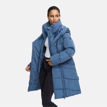 Marikoo Virenaa Damen Winter Steppjacke halblang Dusty Blue Gr&ouml;&szlig;e M - Gr. 38