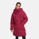 Marikoo Virenaa Damen Winter Steppjacke halblang Berry Wine Größe S - Gr. 36