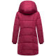 Marikoo Virenaa Damen Winter Steppjacke halblang Berry Wine Größe S - Gr. 36
