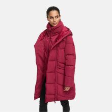 Marikoo Virenaa Damen Winter Steppjacke halblang Berry Wine Gr&ouml;&szlig;e L - Gr. 40