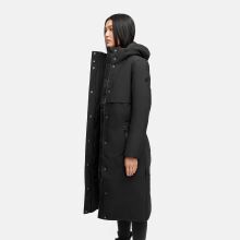 Navahoo Waldbummler Damen Herbst Winter Parka Schwarz Gr&ouml;&szlig;e XS - Gr. 34