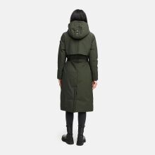 Navahoo Waldbummler Damen Herbst Winter Parka Dark Olive Gr&ouml;&szlig;e M - Gr. 38