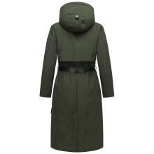 Navahoo Waldbummler Damen Herbst Winter Parka Dark Olive Gr&ouml;&szlig;e M - Gr. 38