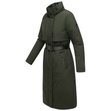 Navahoo Waldbummler Damen Herbst Winter Parka Dark Olive Gr&ouml;&szlig;e L - Gr. 40