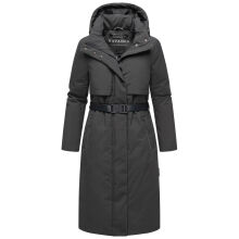 Navahoo Waldbummler Damen Herbst Winter Parka Mouse Grey Gr&ouml;&szlig;e XXXL - Gr. 46