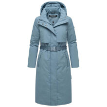 Navahoo Waldbummler Damen Herbst Winter Parka Powder Blue Gr&ouml;&szlig;e S - Gr. 36