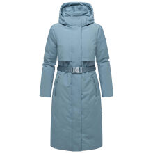 Navahoo Waldbummler Damen Herbst Winter Parka Powder Blue Gr&ouml;&szlig;e S - Gr. 36