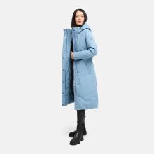 Navahoo Waldbummler Damen Herbst Winter Parka Powder Blue Gr&ouml;&szlig;e L - Gr. 40
