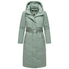 Navahoo Waldbummler Damen Herbst Winter Parka Smokey Mint Gr&ouml;&szlig;e S - Gr. 36