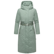 Navahoo Waldbummler Damen Herbst Winter Parka Smokey Mint Gr&ouml;&szlig;e S - Gr. 36