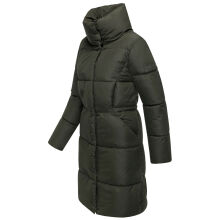 Navahoo Wolkenkuss Winter Steppjacke halblang Dark Olive-Gr&ouml;&szlig;e M - Gr. 38