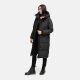 Marikko Yaskaa Damen Herbst Winter Parka Jacke Schwarz Größe XXL - Gr. 44