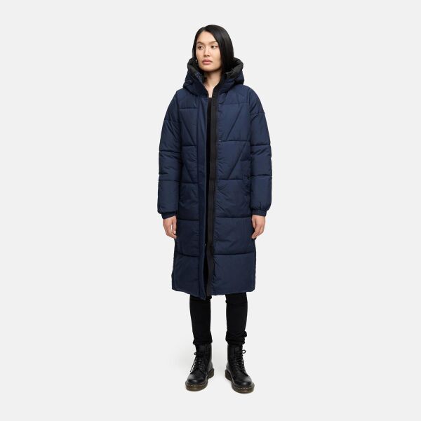 Marikoo Yaskaa Damen Herbst Winter Parka Jacke Navy Größe S - Gr. 36