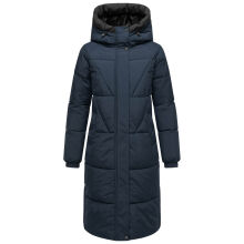 Marikoo Yaskaa Damen Herbst Winter Parka Jacke Navy Größe S - Gr. 36