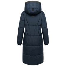 Marikoo Yaskaa Damen Herbst Winter Parka Jacke Navy Größe S - Gr. 36