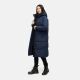 Marikoo Yaskaa Damen Herbst Winter Parka Jacke Navy Größe S - Gr. 36