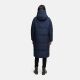 Marikoo Yaskaa Damen Herbst Winter Parka Jacke Navy Größe S - Gr. 36